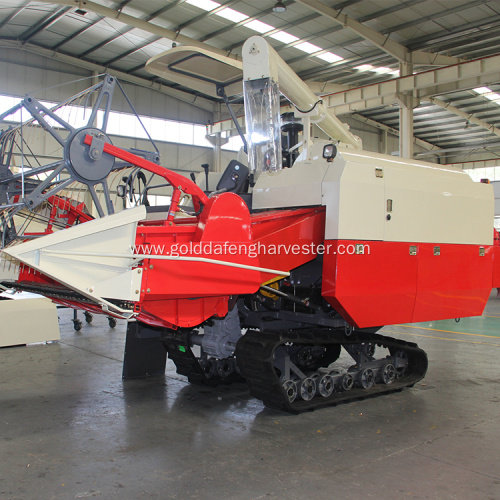 2000mm working width threshing rice combine harvesting